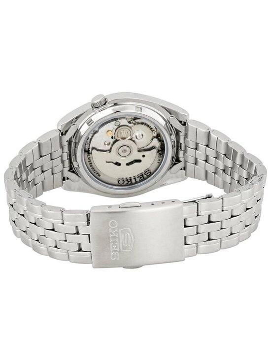 NWT Seiko Series 5 Automatic Black Dial Men\'s Watch